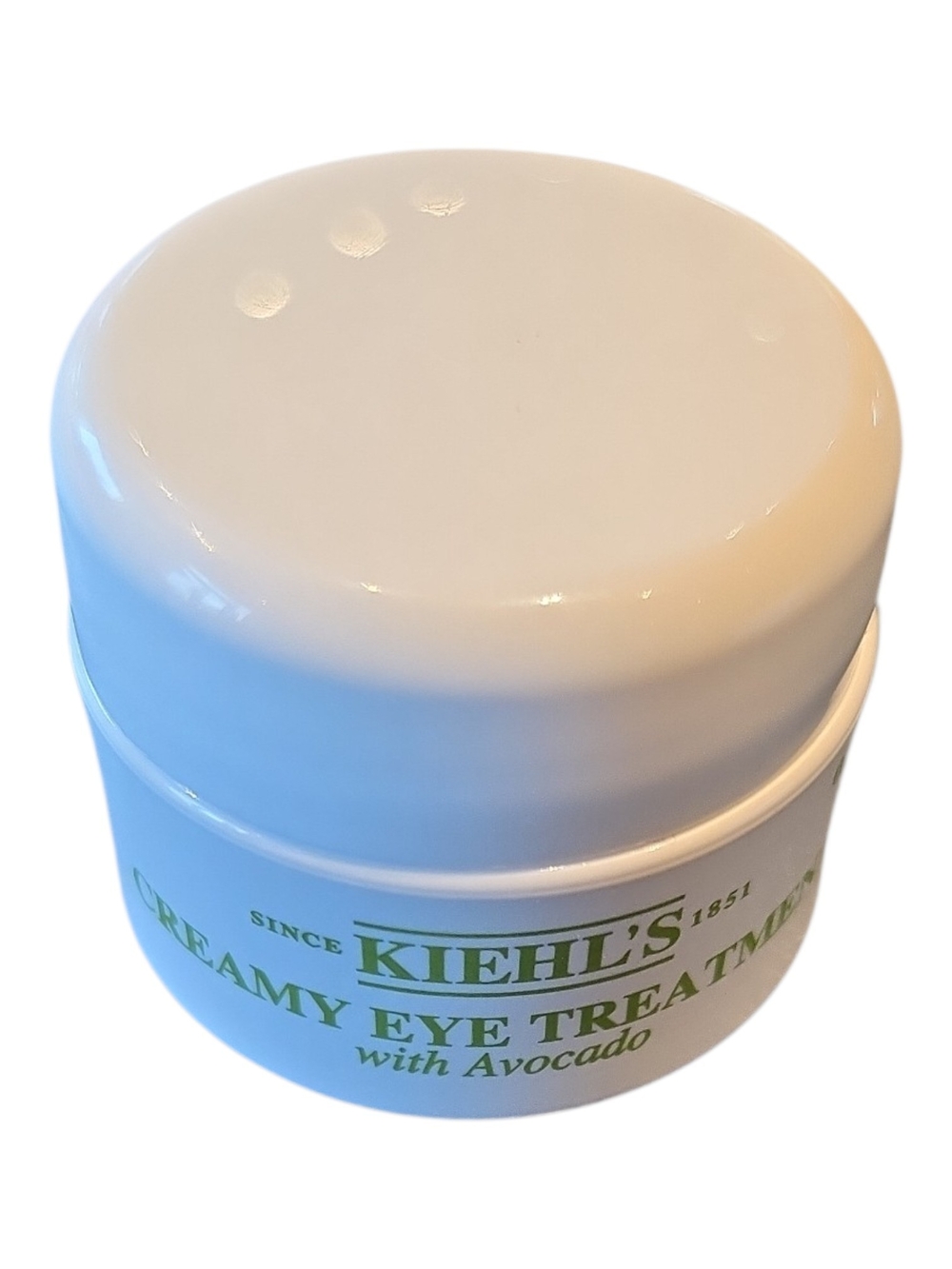 NWT Kiehl's Creamy Eye Treatment with Avocado Eye Cream Brighten Mini .25oz 7mL